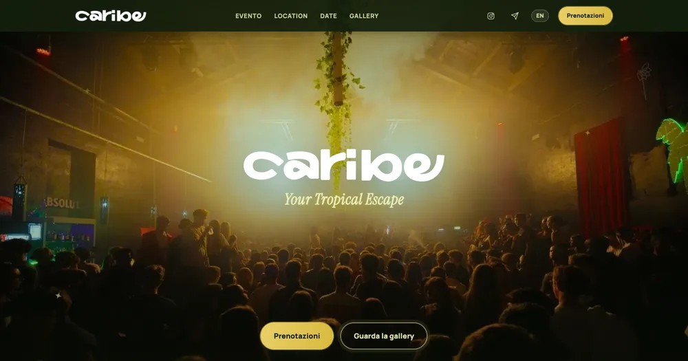 Sito web Caribe
