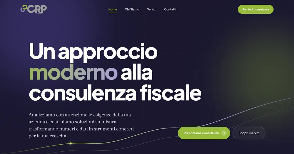 Sito web CRP Consulting