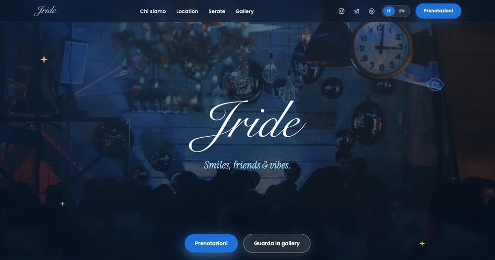Sito web Iride Collective