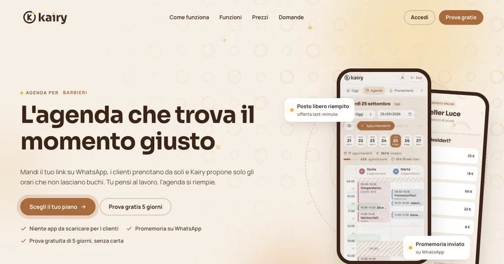 Sito web Kairy