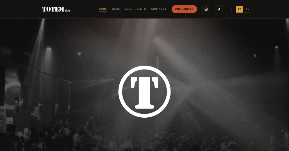Sito web Totem Club